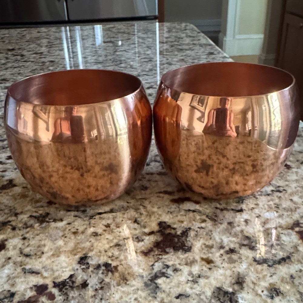 Coppercraft Guild Copper Moscow Mule Mugs